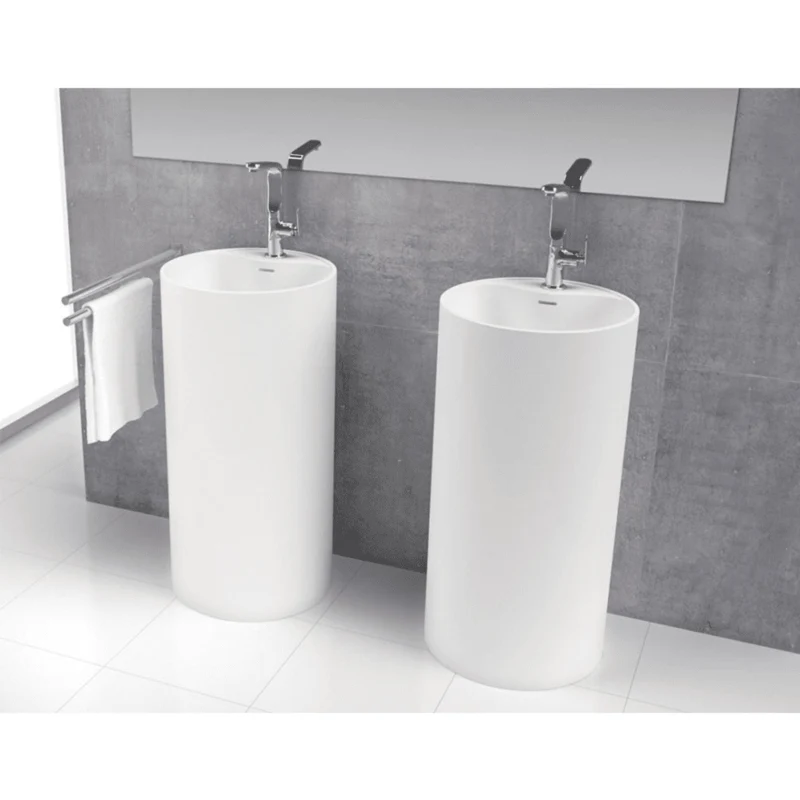 Lavabo con columna de diseño VISTABELLA