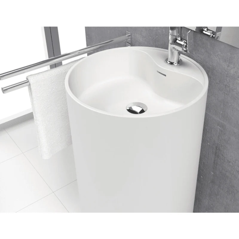 Lavabo con columna de diseño VISTABELLA