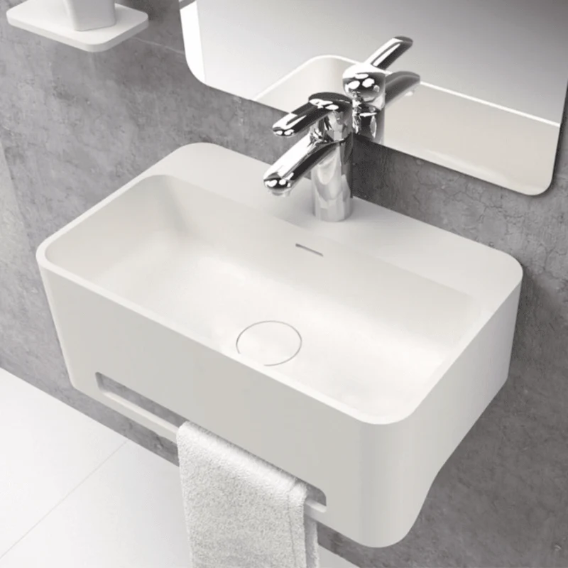 Lavabo suspendido de diseño CORK
