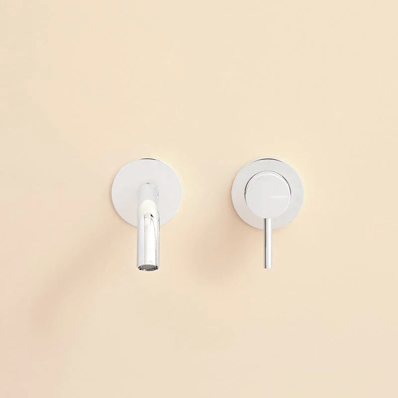 Grifo monomando mural LOOP en 6 colores