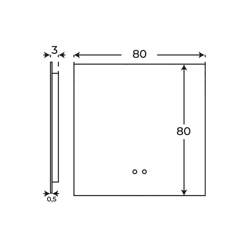 Espejo rectangular Ángelo
