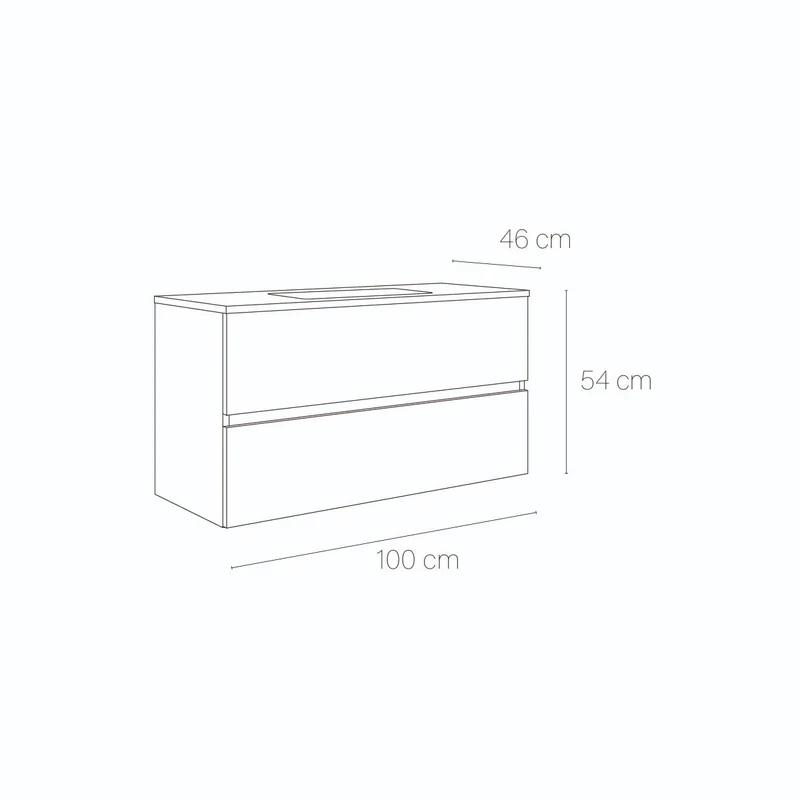 Mueble lavabo Esencial