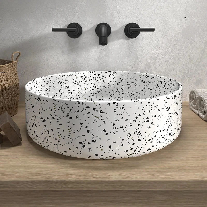 Lavabo porcelana sobre encimera Coper