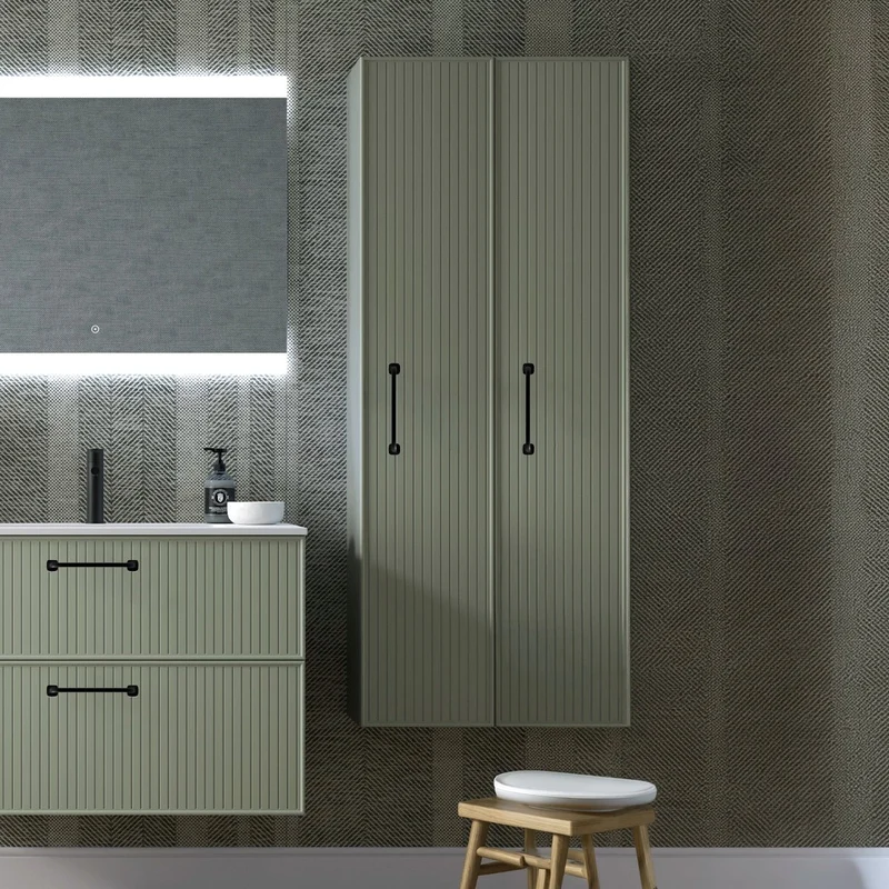 Armario para baño Blanca