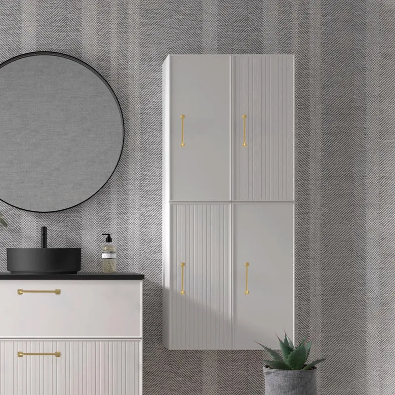 Mueble auxiliar de baño Blanca