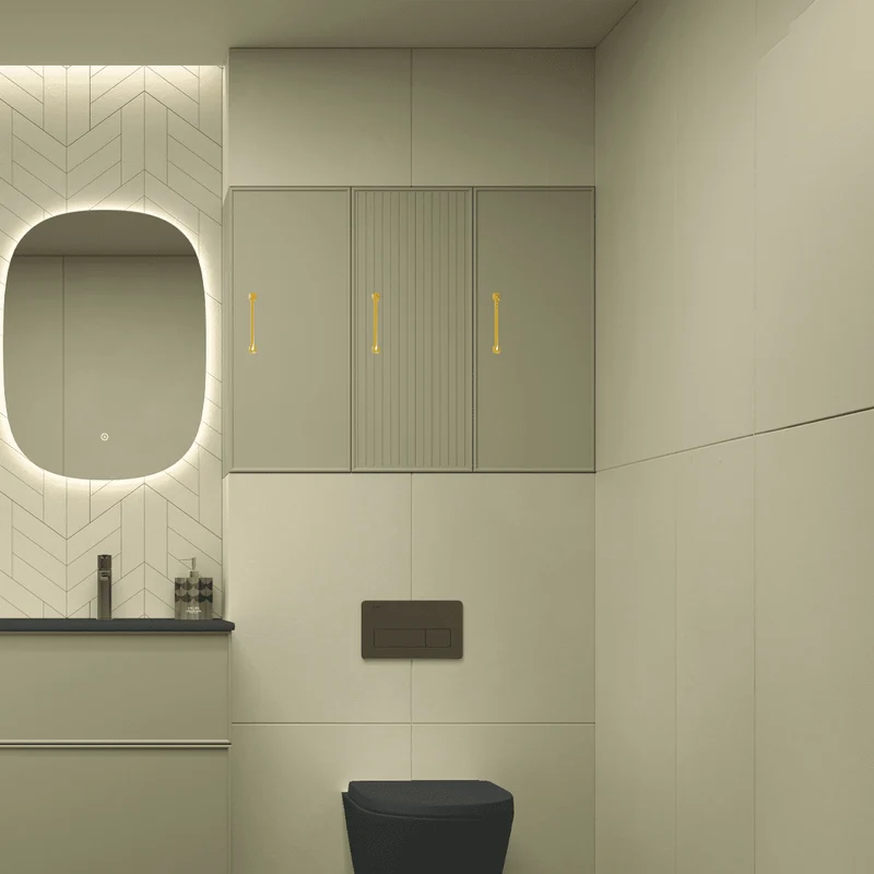 Mueble auxiliar de baño Blanca