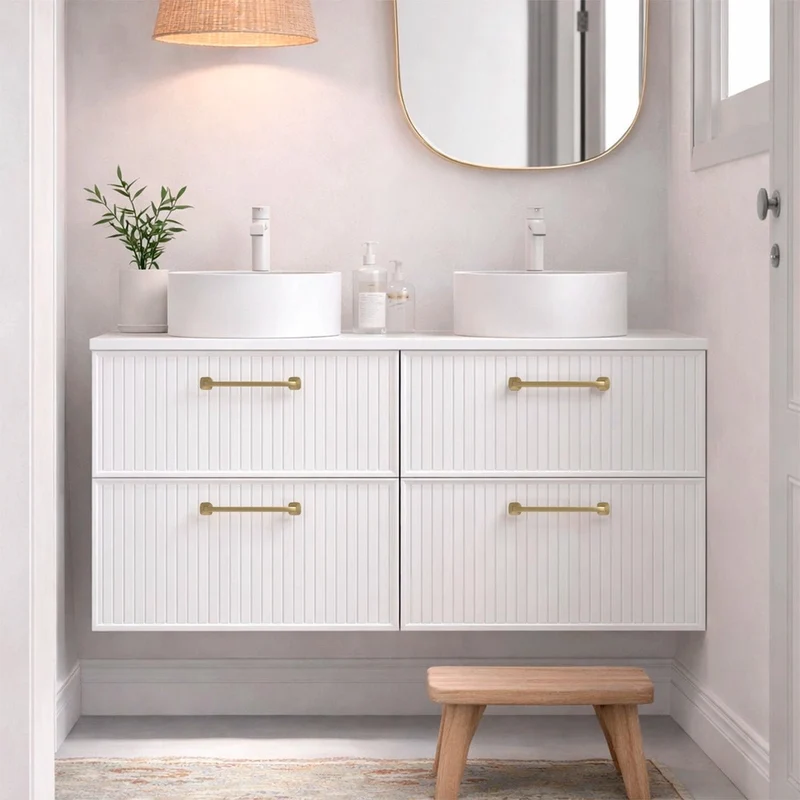 Mueble baño grande Blanca