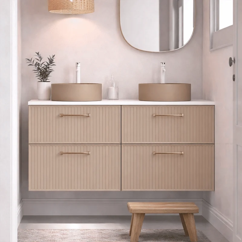 Mueble baño grande Blanca
