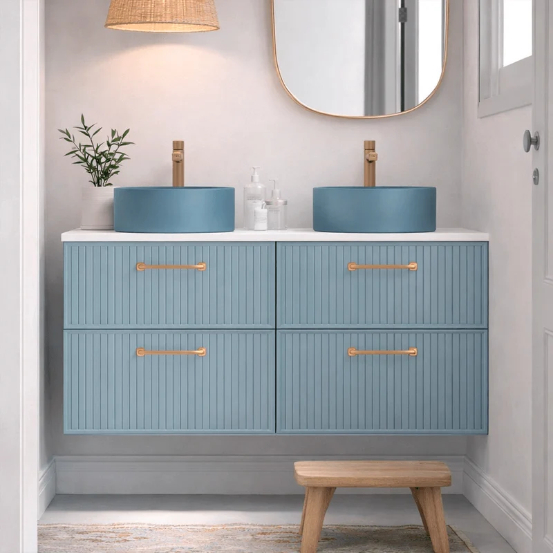 Mueble baño grande Blanca