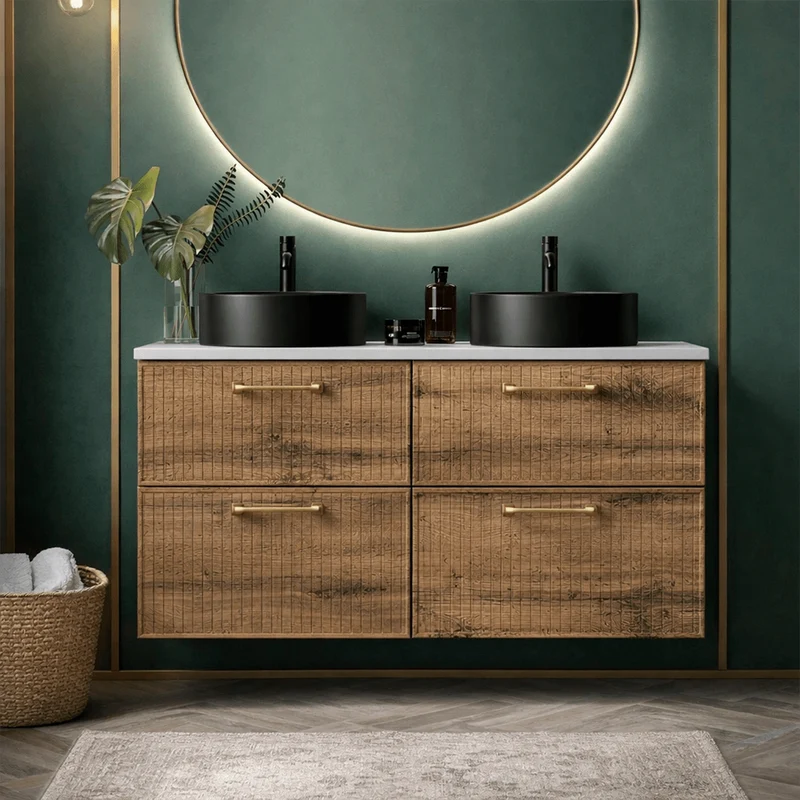 Mueble baño grande Blanca