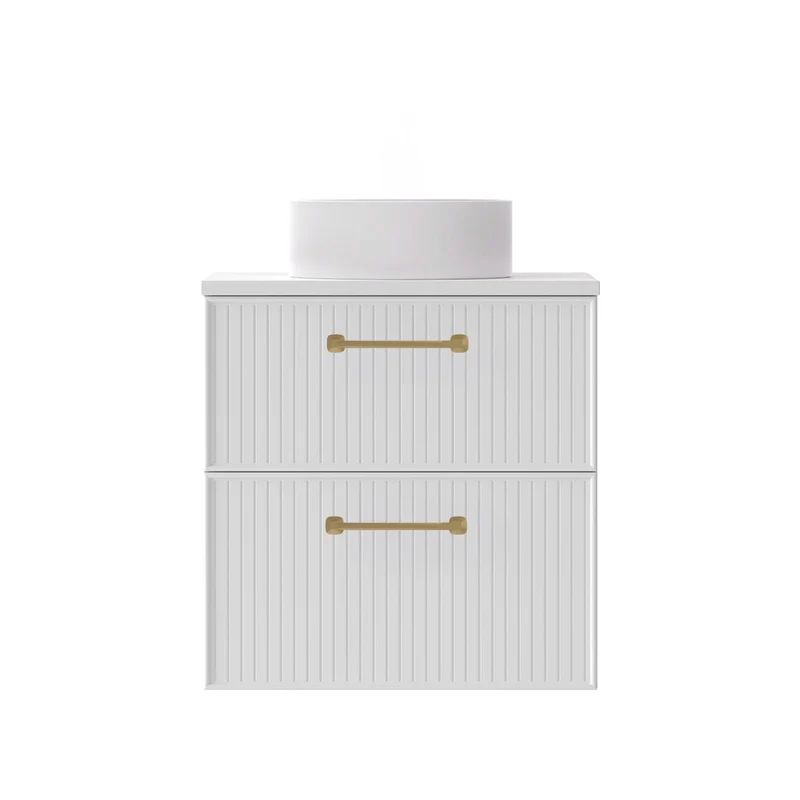 Mueble baño retro Blanca