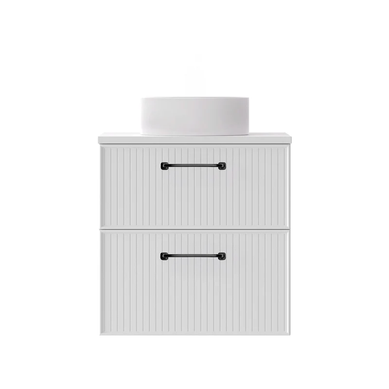 Mueble baño retro Blanca