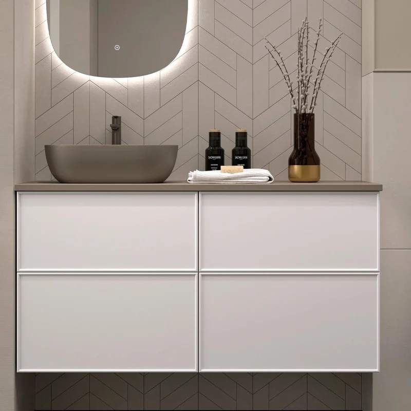 Encimera mueble baño Lacada