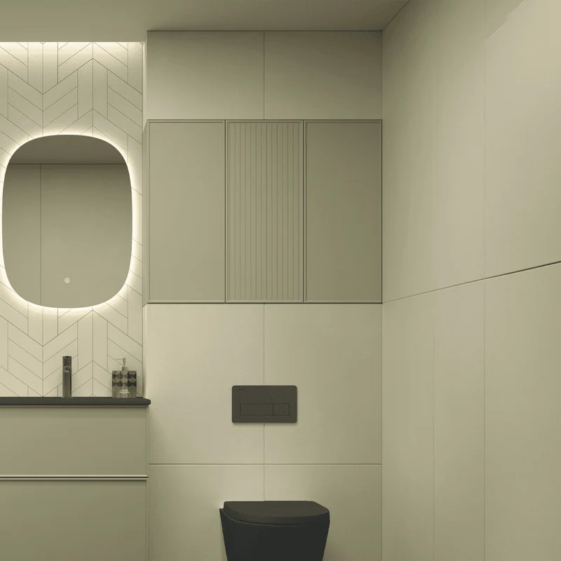 Mueble auxiliar retro Blanca