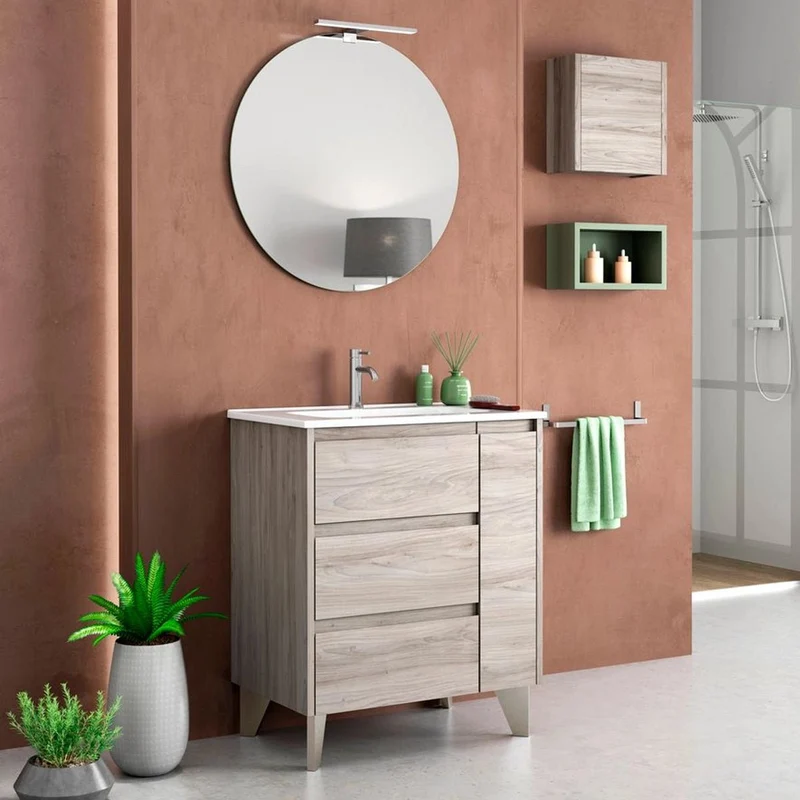 Mueble baño con cajones Cervino