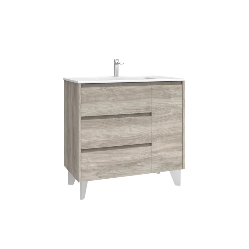 Mueble baño con cajones Cervino
