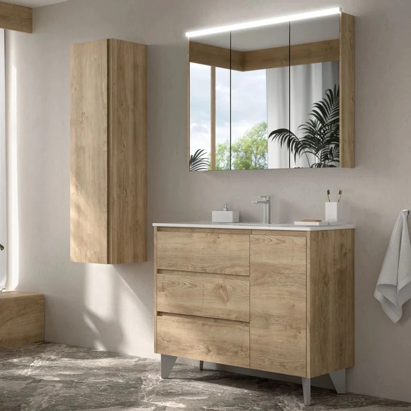 Mueble baño con cajones Cervino