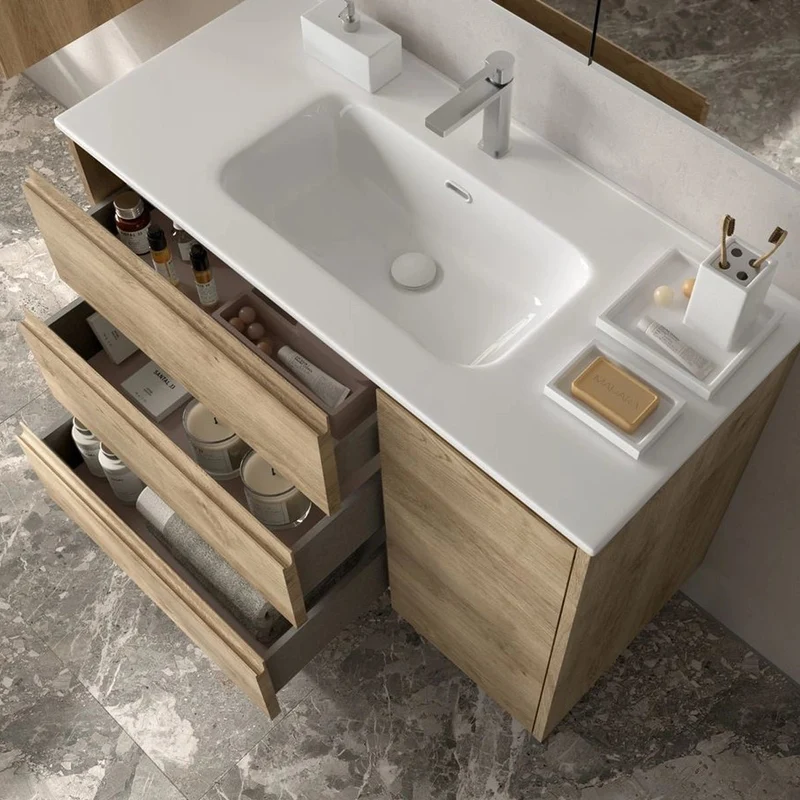 Mueble baño con cajones Cervino