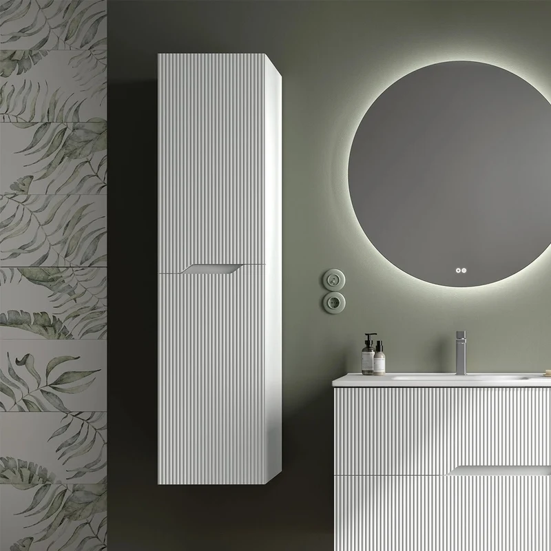 Mueble auxiliar alto baño Bamboo
