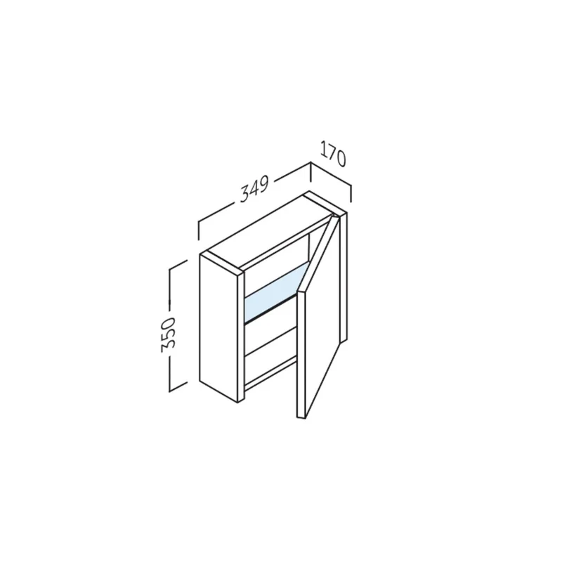 Mueble organizador para baño Joker