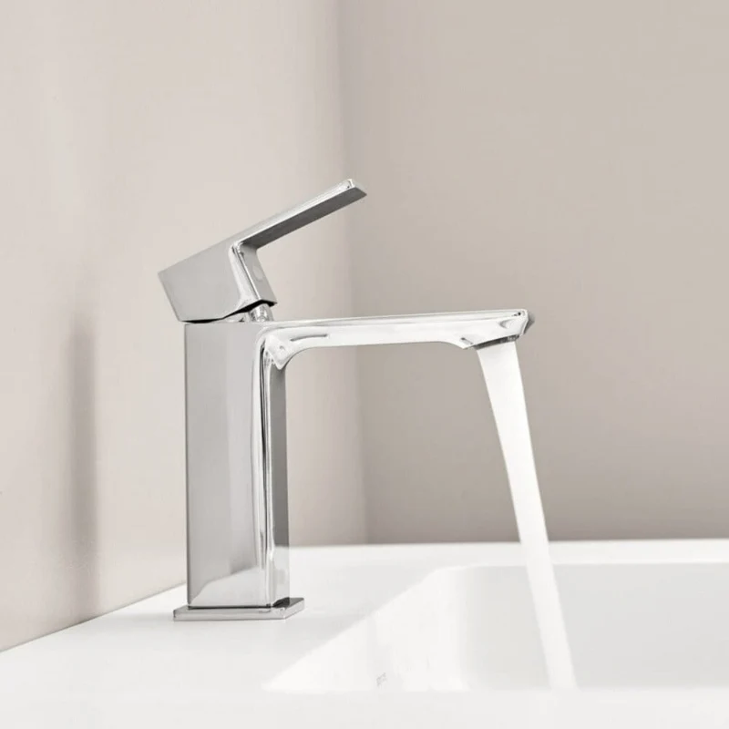 Grifo monomando para lavabo CUBO en 2 colores