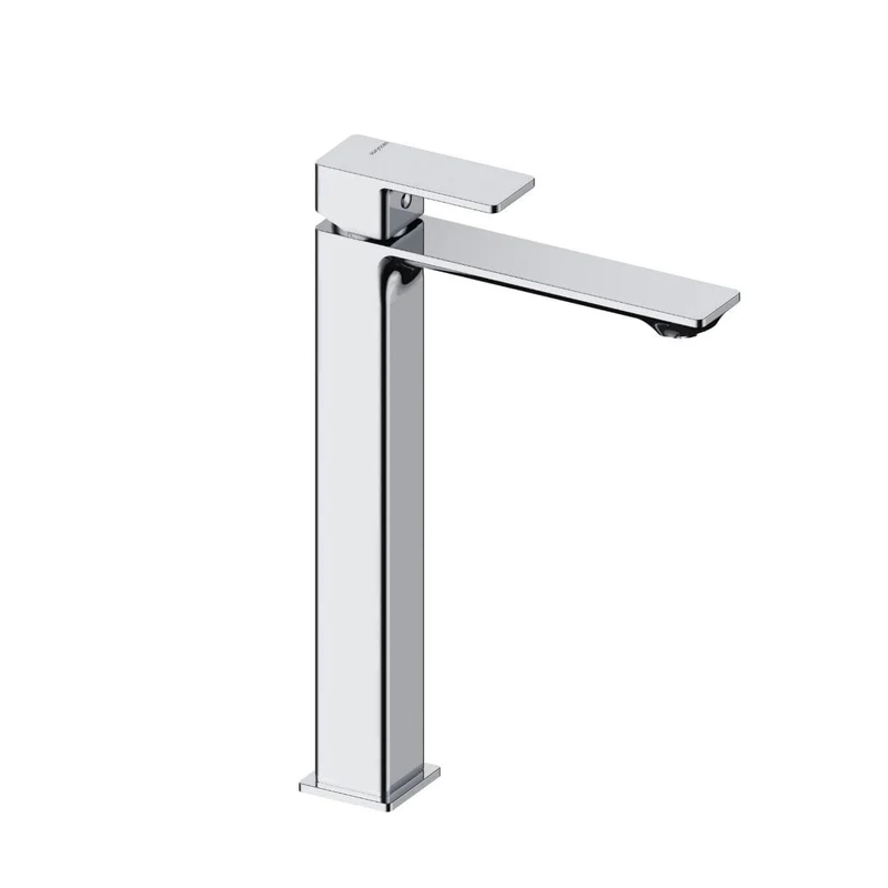 Grifo monomando alto para lavabo CUBO 2 colores