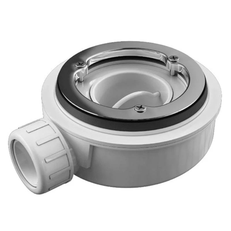 Desagüe extra-plano horizontal Sanycces Ø90 mm para plato de ducha
