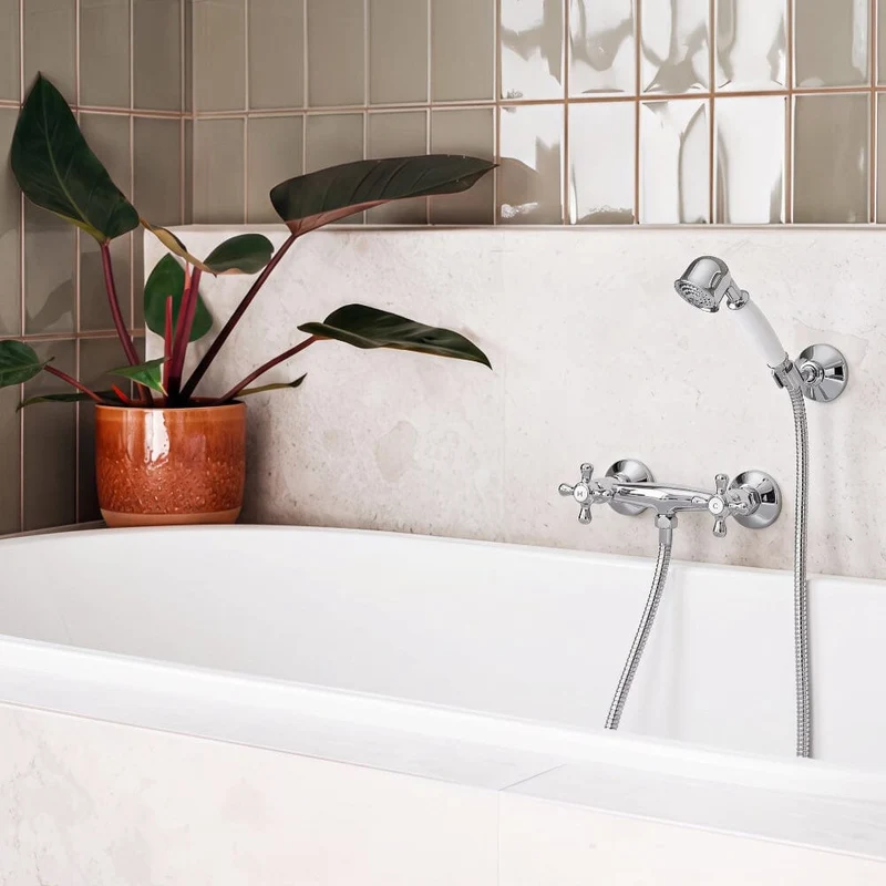 BUADES Grifo monobloc de ducha HERITAGE