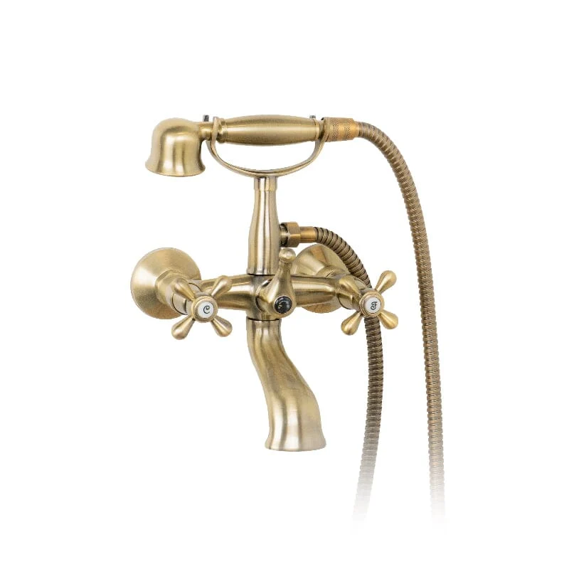 BUADES Grifo monobloc de baño-ducha HERITAGE