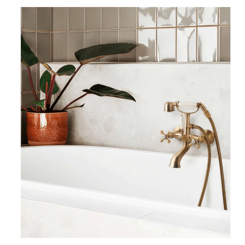 BUADES Grifo monobloc de baño-ducha HERITAGE