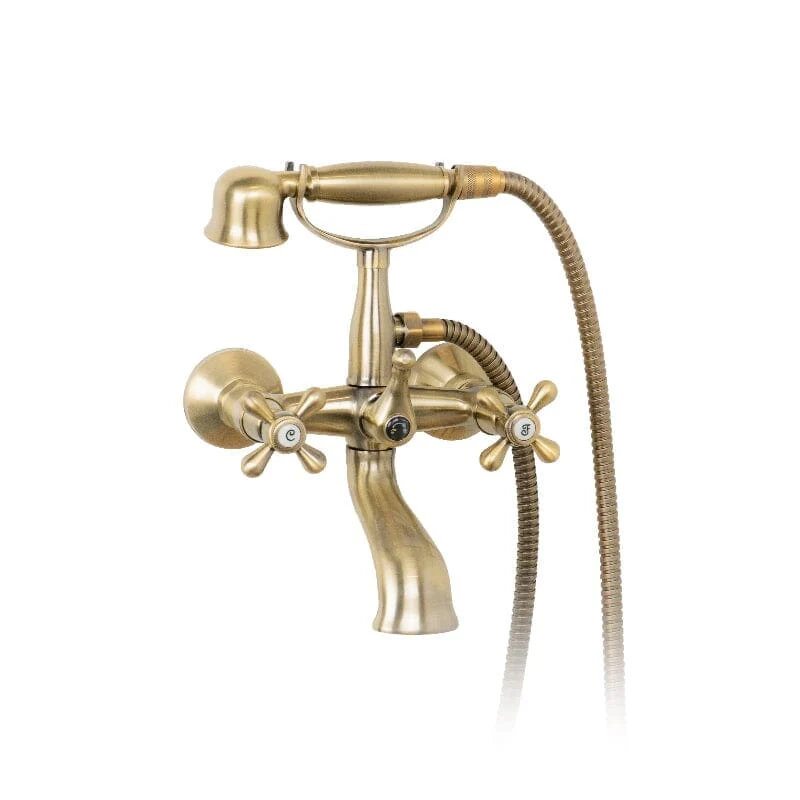 BUADES Grifo monobloc de baño-ducha HERITAGE