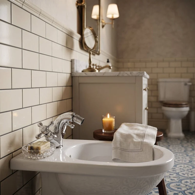 BUADES Grifo monobloc HERITAGE Bidet