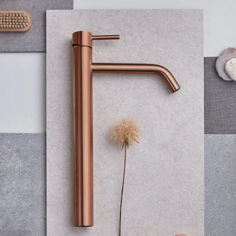 Grifo monomando para lavabo alto LOOP en 6 colores