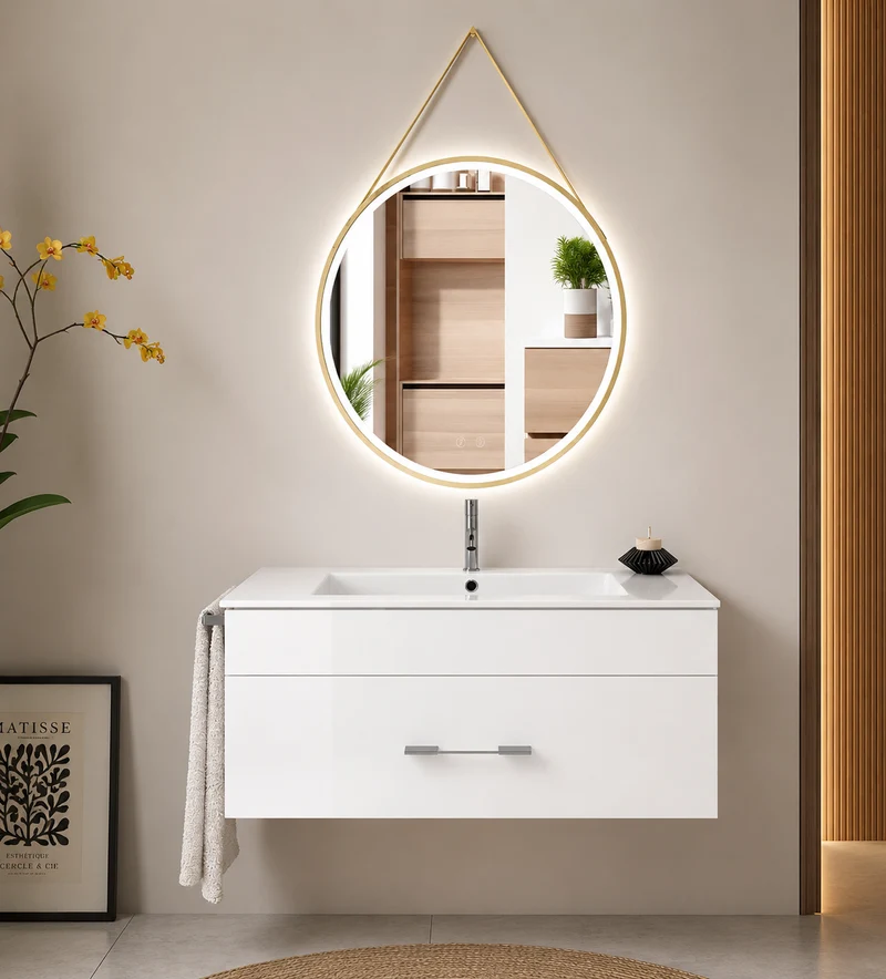 Mueble de baño suspendido Florencia con lavabo