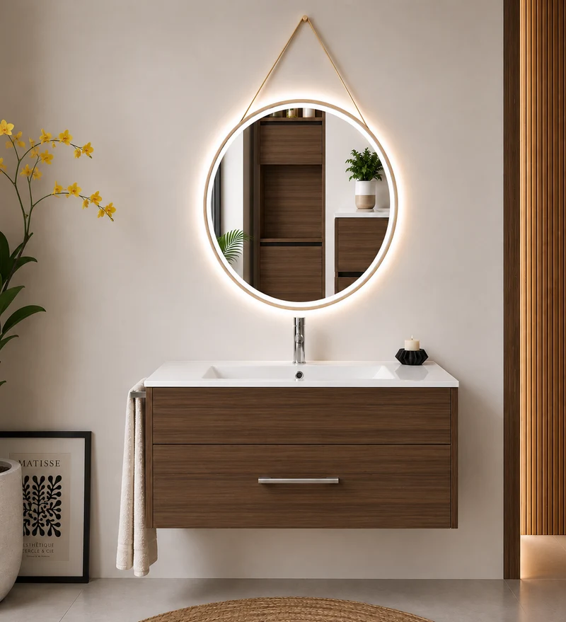 Mueble de baño suspendido Florencia con lavabo