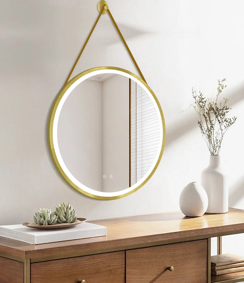 Espejo de baño LED OLYMPUS Gold BiLED con antivaho