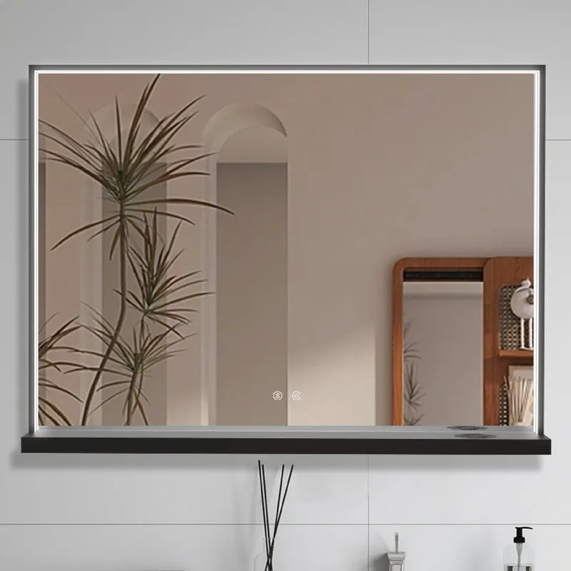 Espejo de baño LED DANUBIO con Bluetooth y antivaho