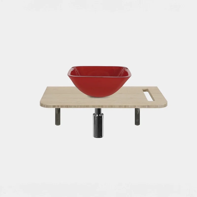 Lavabo con encimera integrada Oregón