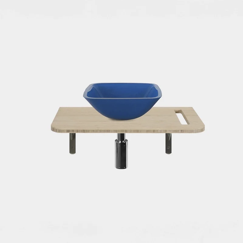 Lavabo con encimera integrada Oregón