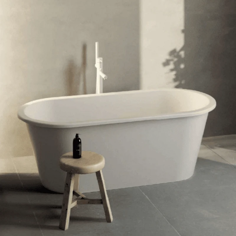 Bañera exenta Solid Surface moderna LUANARA