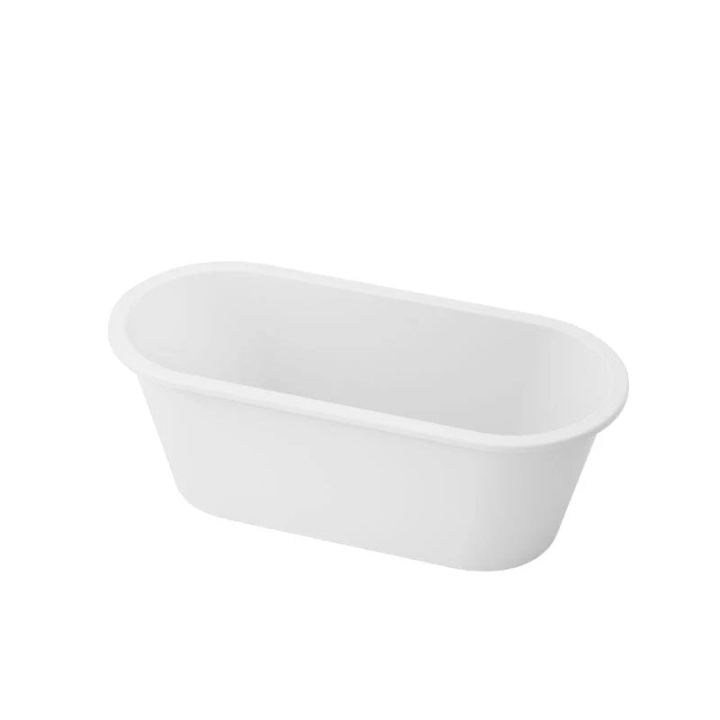 Bañera exenta Solid Surface moderna LUANARA