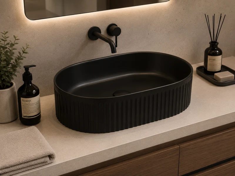 Lavabo porcelana sobre encimera MAXIMO