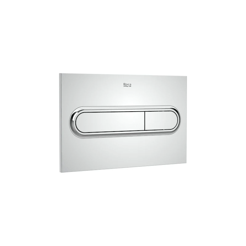 ROCA PL-1 Placa de accionamiento con descarga dual IN-WALL cromado