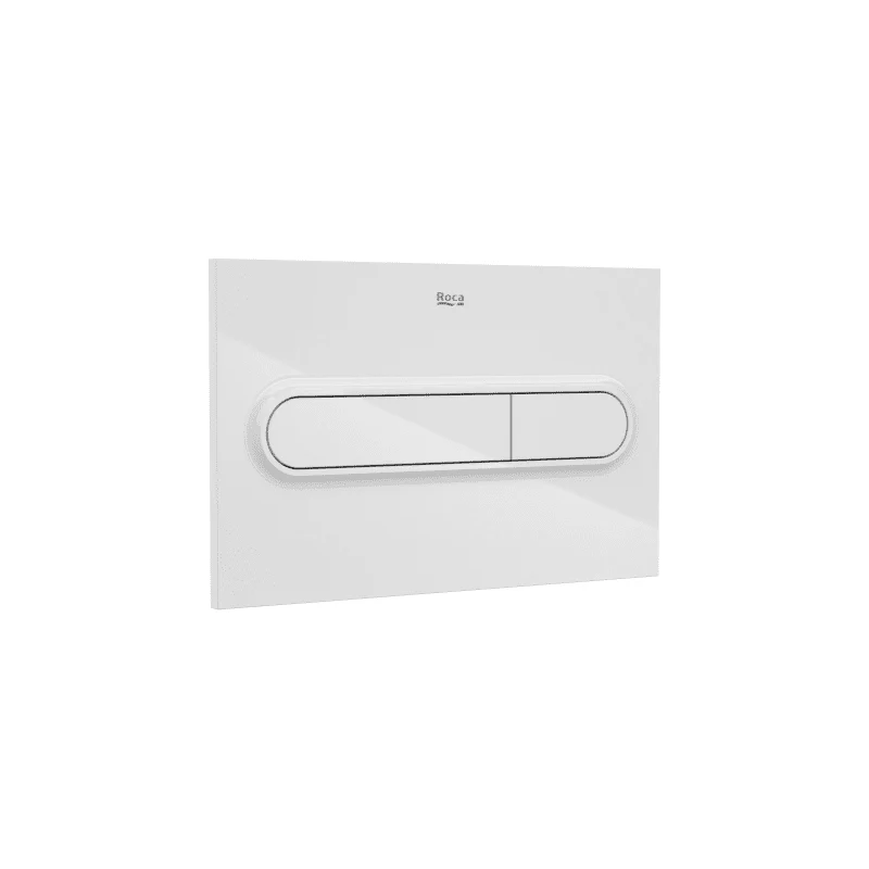 ROCA PL-1 Placa de accionamiento con descarga dual IN-WALL blanco