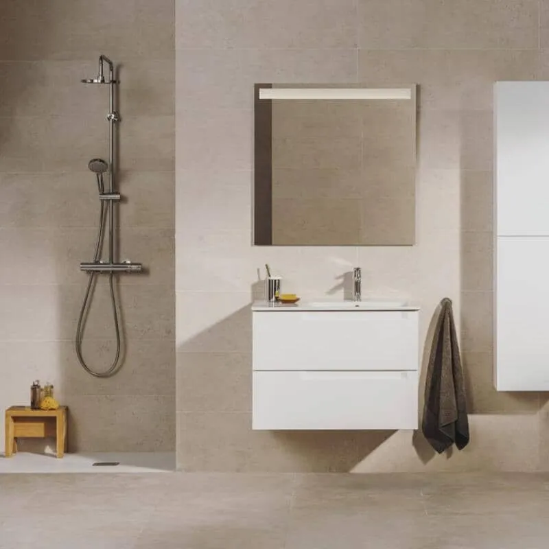 ROCA T-Basic - Columna de ducha termostática VICTORIA