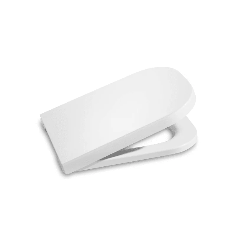 ROCA Square - Tapa y asiento de Supralit® THE GAP compacto