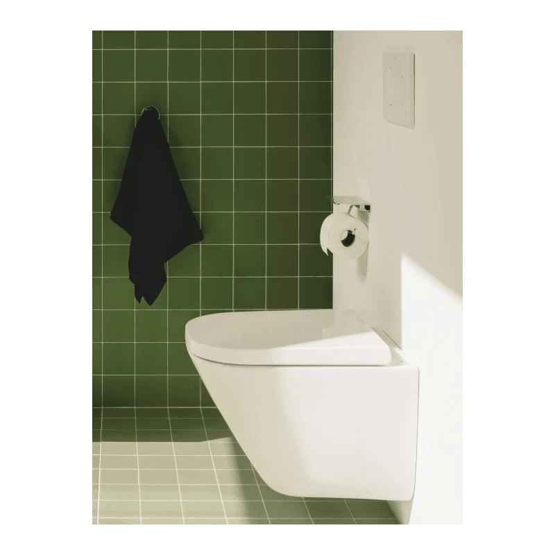 ROCA Round - Tapa de Supralit® y asiento THE GAP 419 mm caída amortiguada
