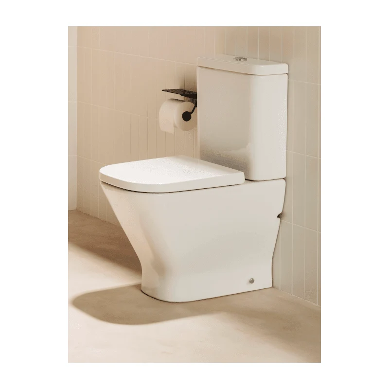 ROCA Round - Tapa de Supralit® y asiento THE GAP 419 mm caída amortiguada