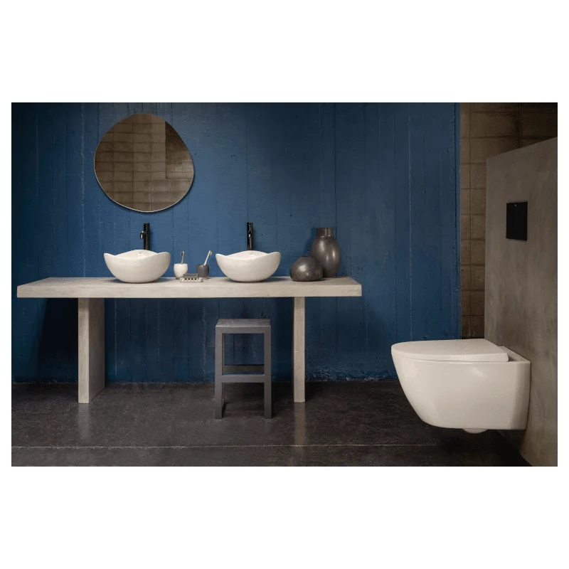 ROCA Tapa y asiento de Supralit® ONA caída amortiguada