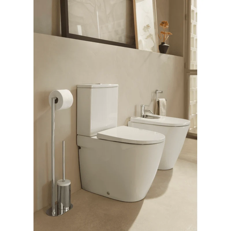 ROCA Tapa y asiento de Supralit® compacto ONA caída amortiguada